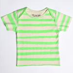 【SALE★70%OFF】BABY T-SHIRTS GREEN STRIPE