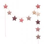 【SALE★40%OFF】mini star garland mix pink