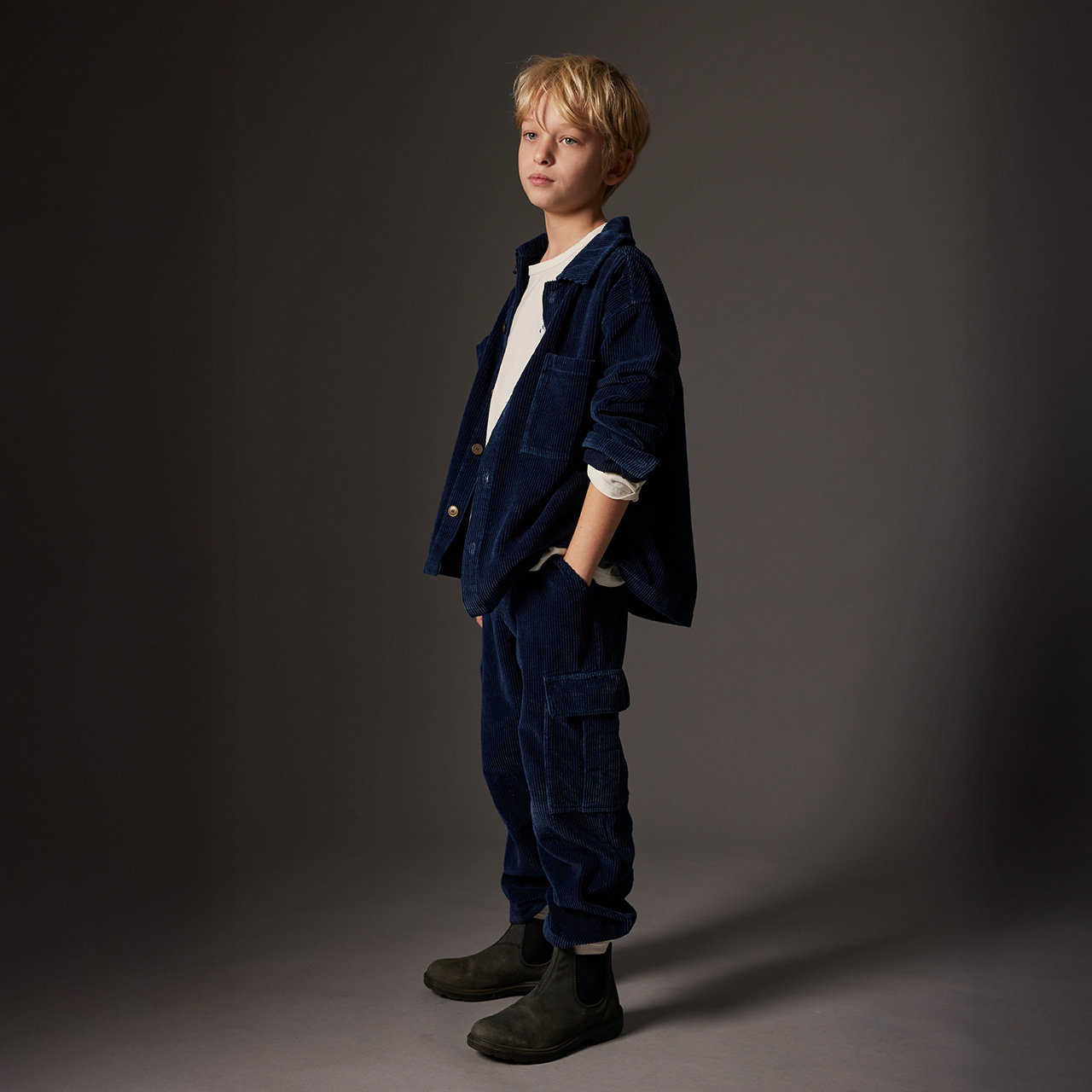 COZMO(コズモ)<br> DAKAR denim corduroy shirts - 画像 (4)