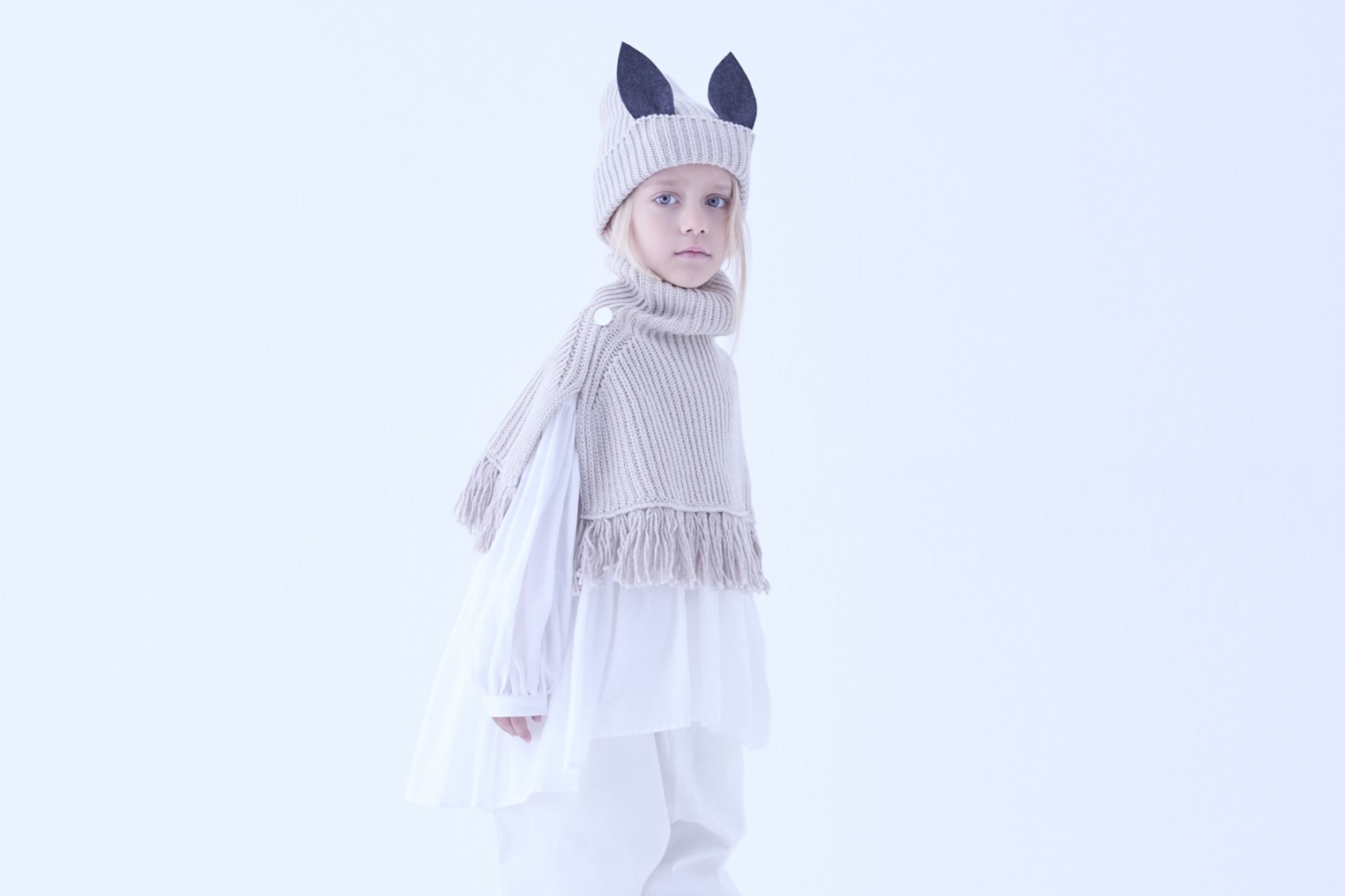 eLfin Folk(エルフィンフォルク) Rib knit Knights cape II - 画像 (9)