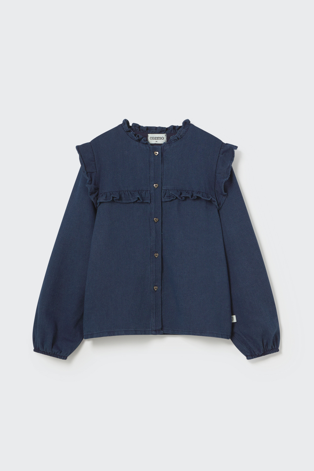 COZMO(コズモ)<br> NICOLE dobby denim jacket - 画像 (2)