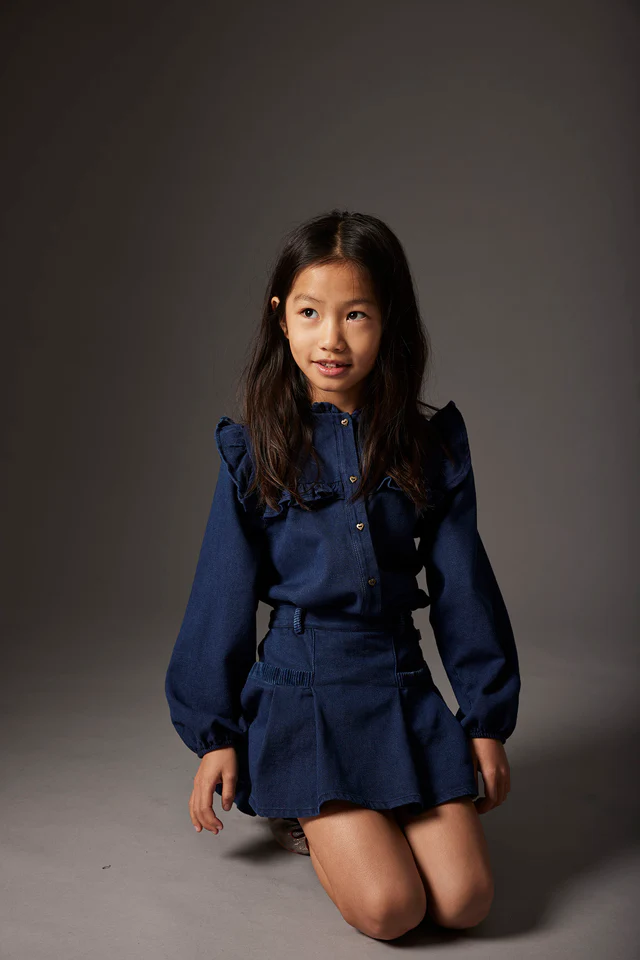 COZMO(コズモ) BALIK dobby denim skirt