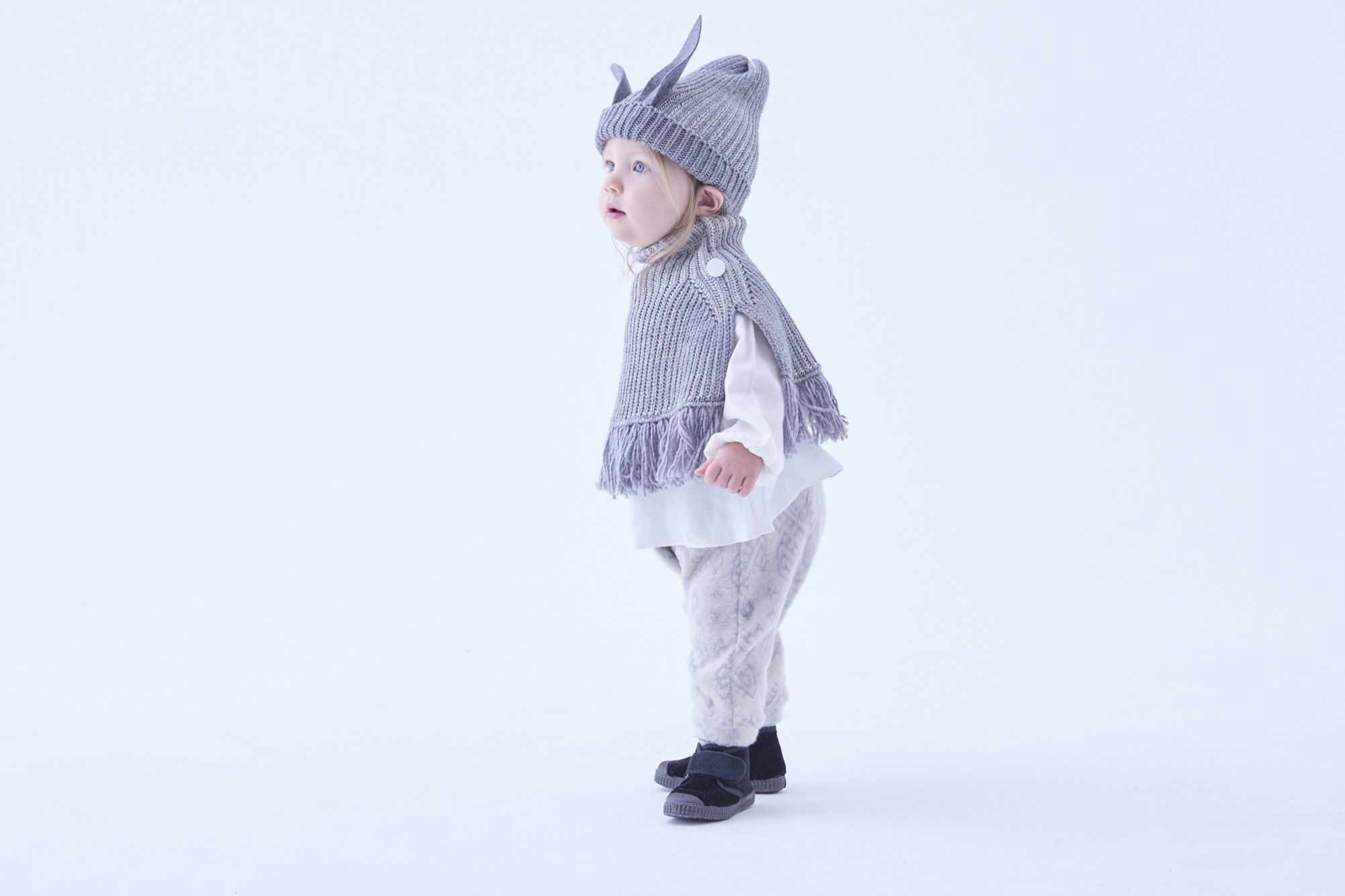 eLfin Folk(エルフィンフォルク) Rib knit Knights cape II - 画像 (7)