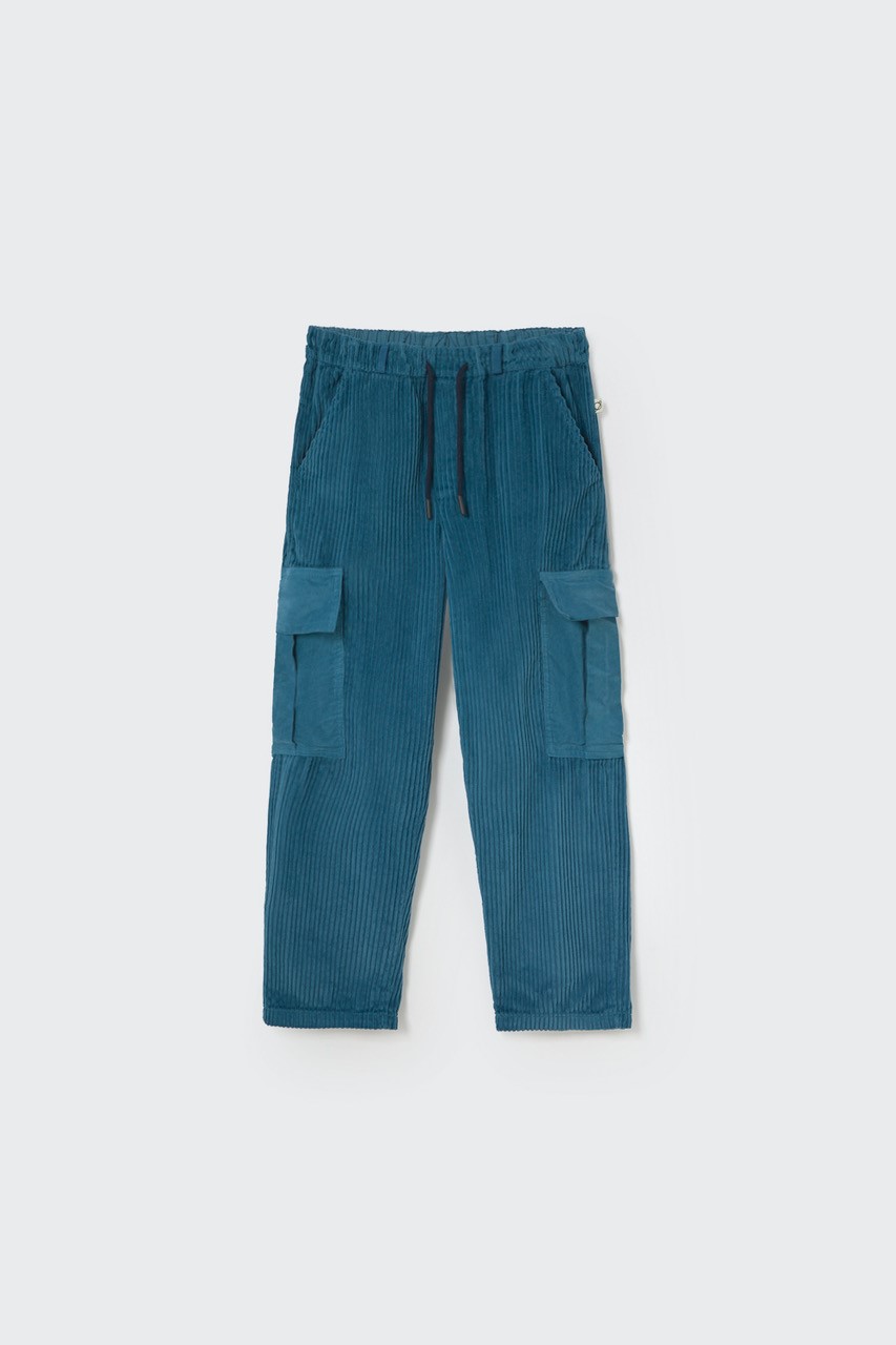 COZMO(コズモ)<br> SALEM wide corduroy cargo pants - 画像 (2)