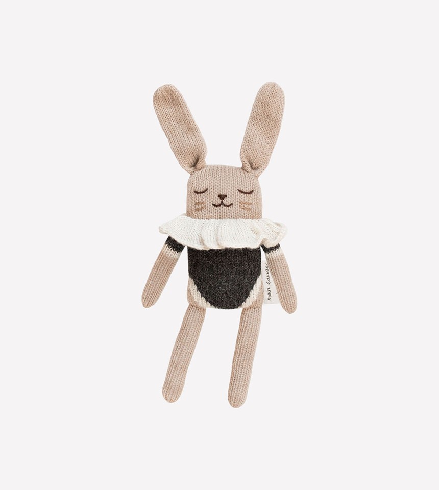 main sauvage(マン ソヴァージュ)<br> Bunny Knit Toy - 画像 (3)