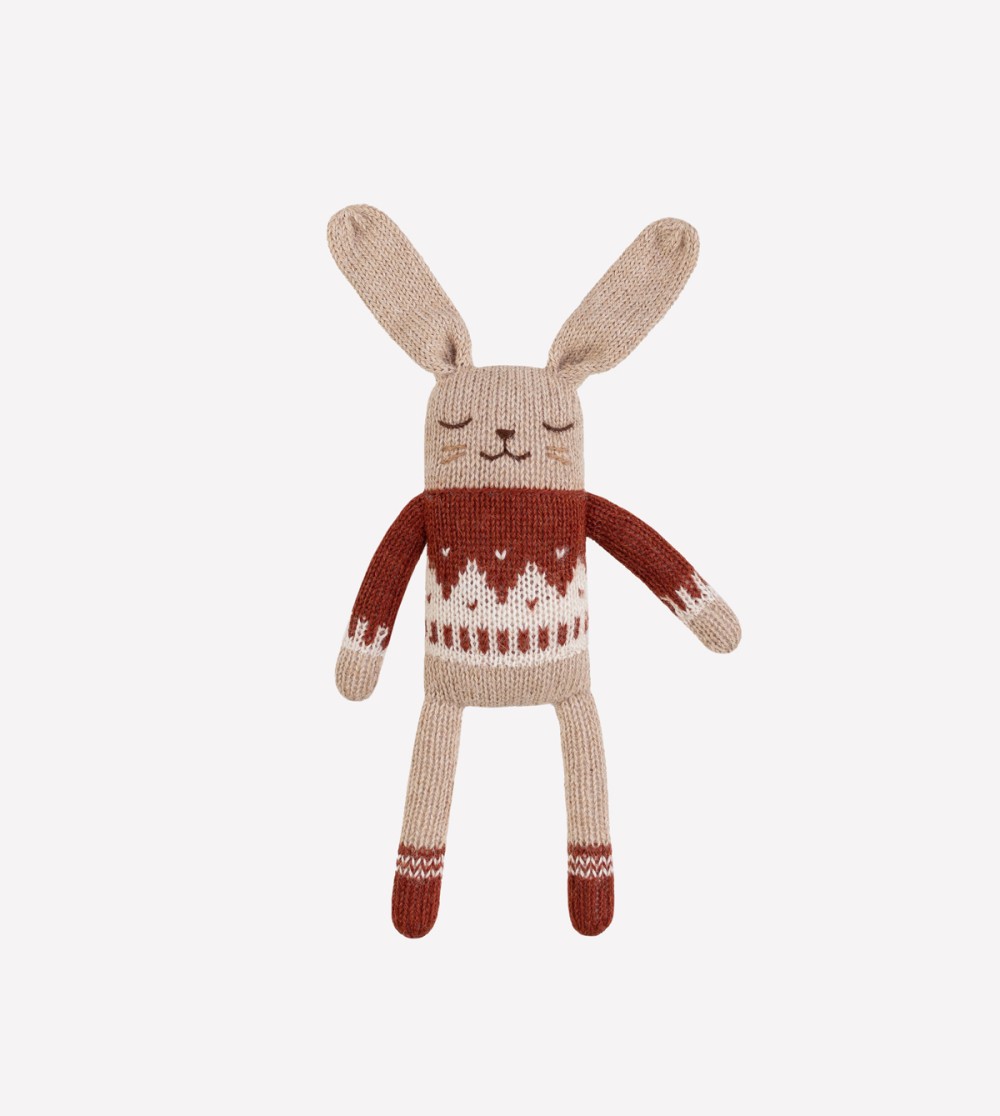 main sauvage(マン ソヴァージュ)<br> Bunny Knit Toy - 画像 (5)