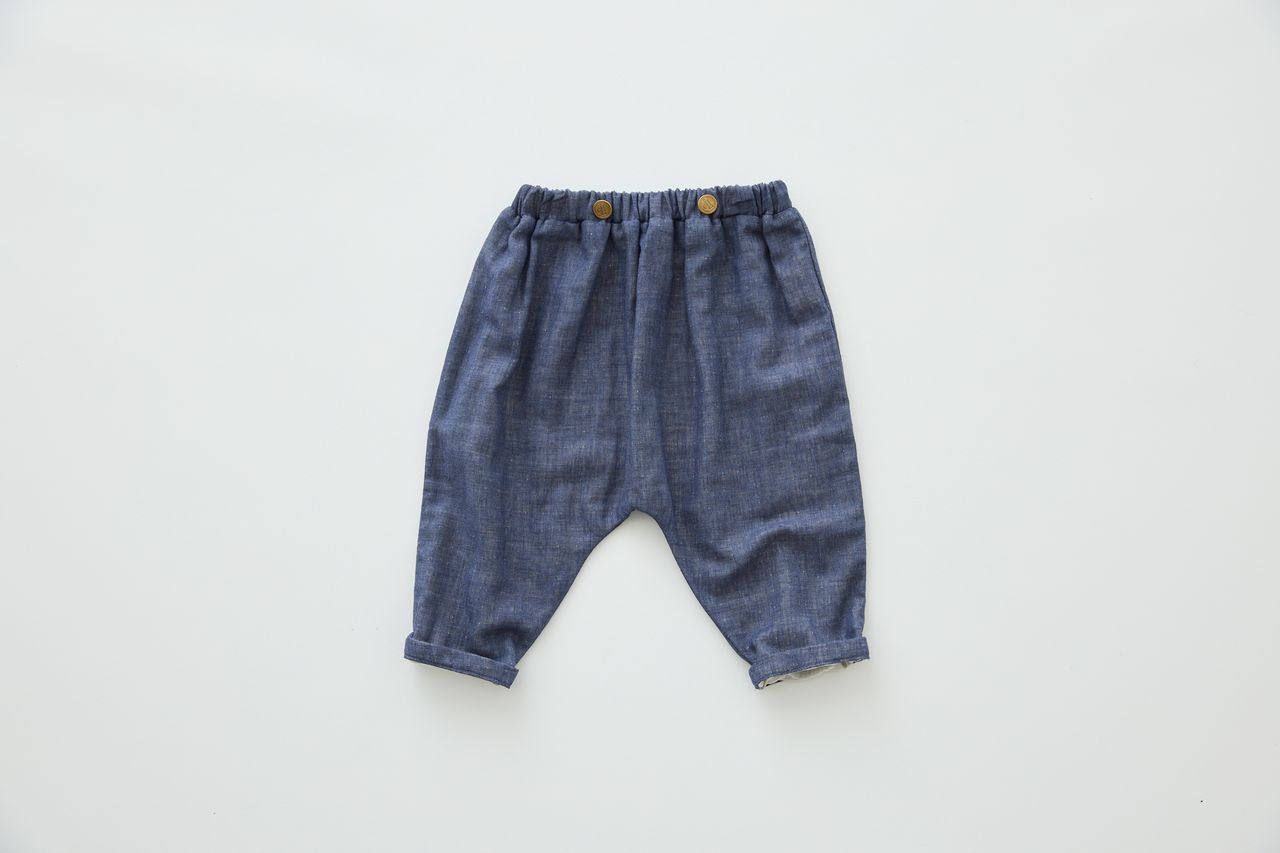 eLfin Folk(エルフィンフォルク) ダブルガーゼ ベビーパンツ