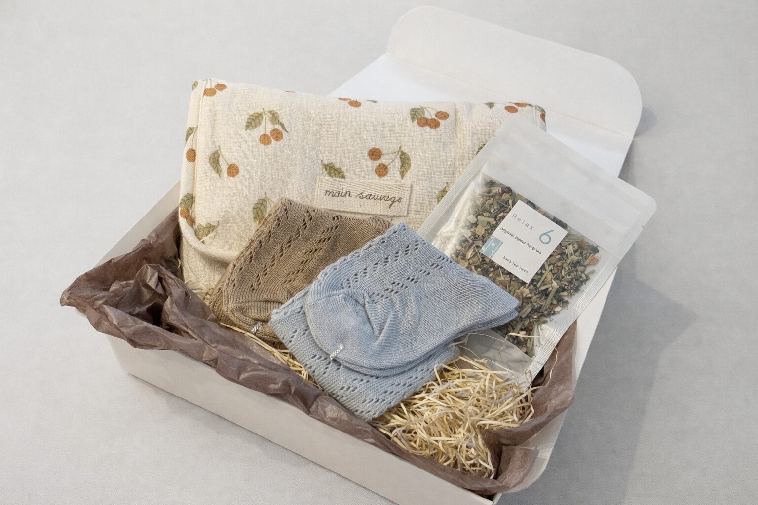 お祝いギフトセットおむつシート& 靴下