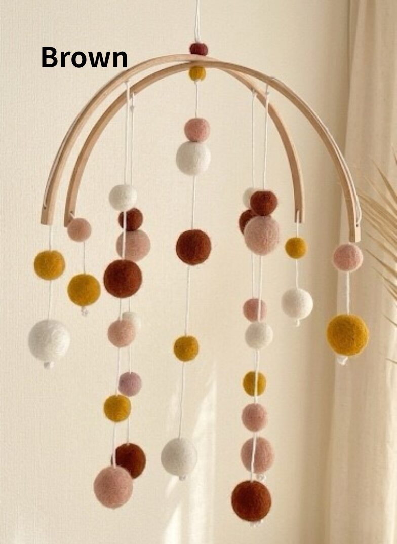 お祝いギフトセット<br>ベビーモビール ＆ ロンパース - 画像 (8)