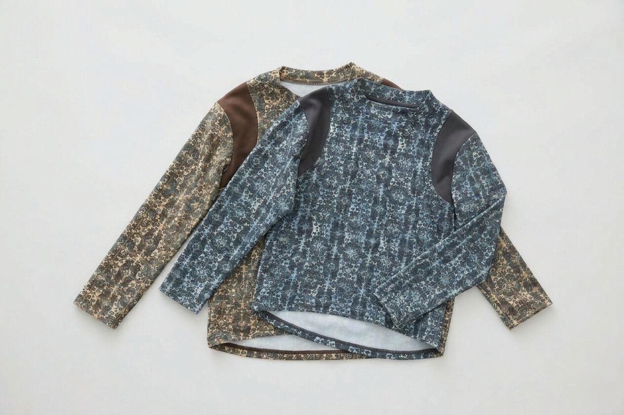 eLfin Folk（エルフィンフォルク）<br>Old Tile Pattern Printed Rush Gurld - 画像 (4)