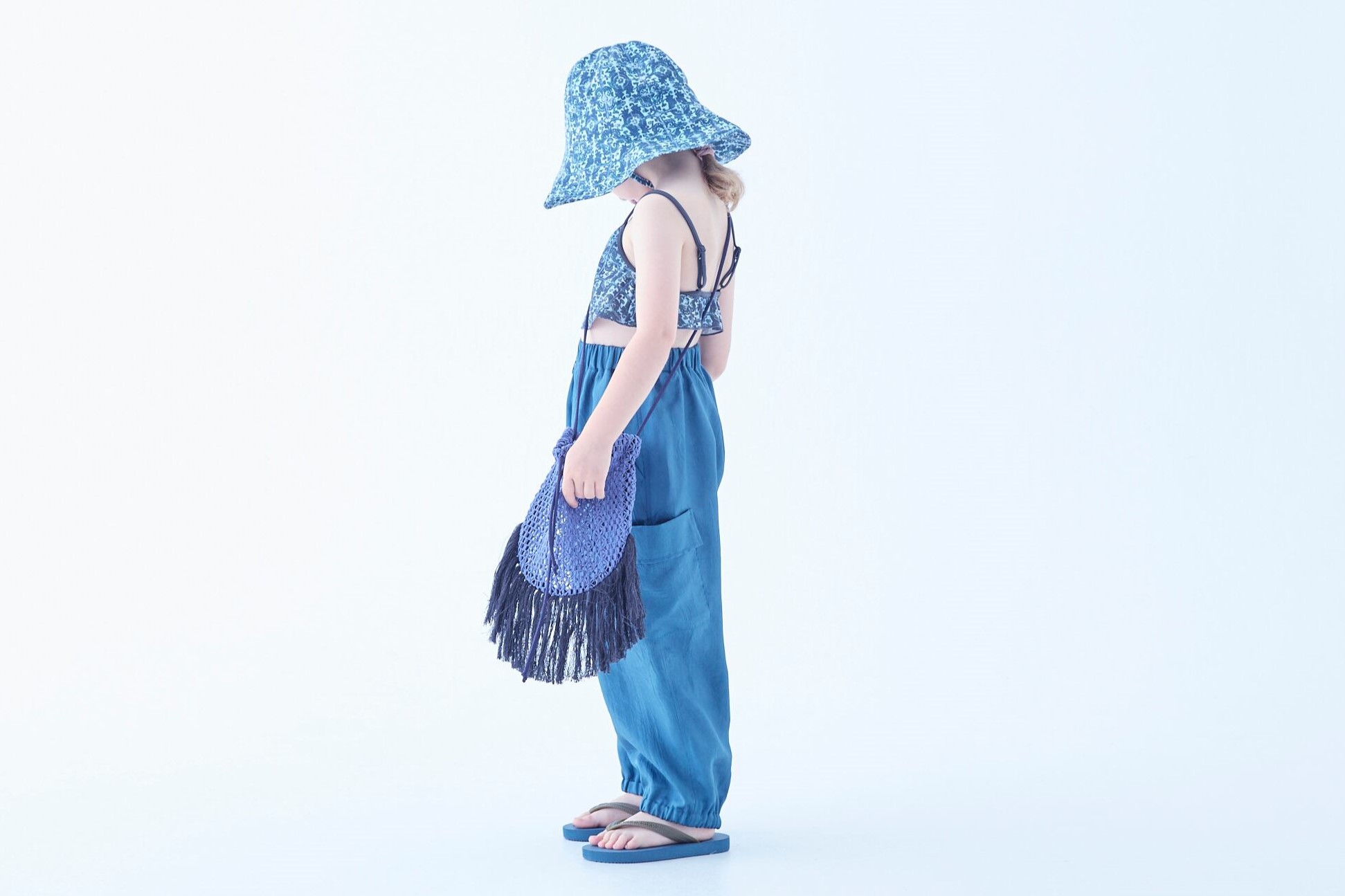 eLfin Folk（エルフィンフォルク）<br> Old Tile Printed Turip Hat - 画像 (10)