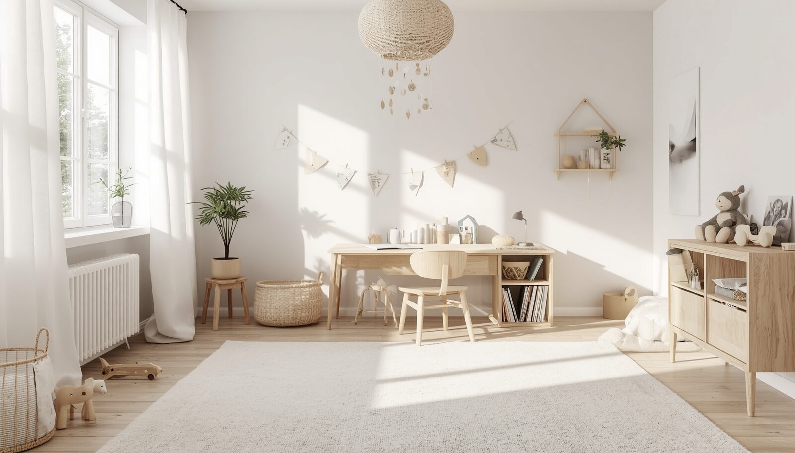 北欧スタイルの子供部屋に惹かれる理由