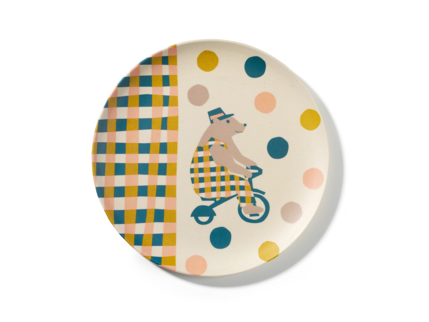 【30% OFF】バンブー食器セット<br>ENGEL(エンゲル)Kids Plate Set「circus」「ice cream」「tent」 - 画像 (2)