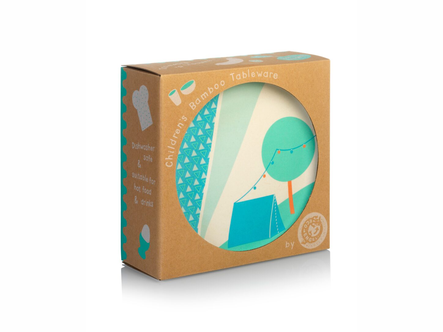 【30% OFF】バンブー食器セット<br>ENGEL(エンゲル)Kids Plate Set「circus」「ice cream」「tent」 - 画像 (13)